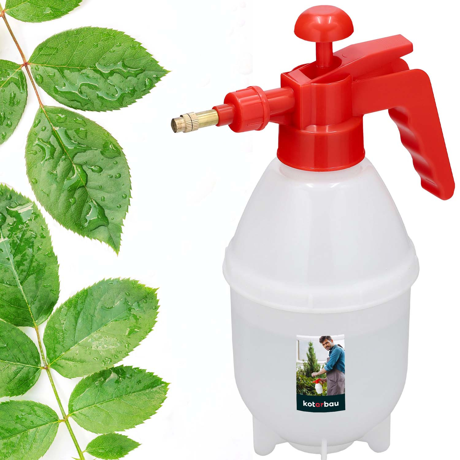 tlakový postrekovač ručný s pumpou 0,8 l