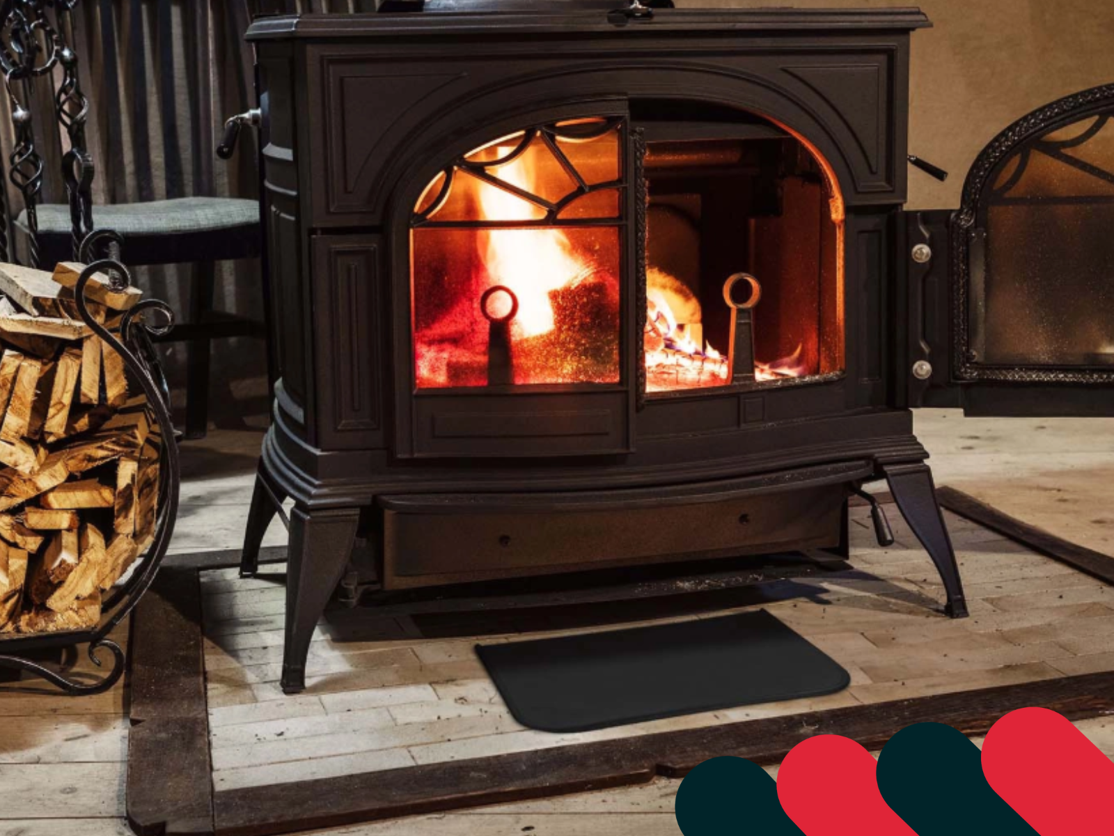 Plech pod pec chrániaci podlahu pred žeravým popolom a iskrami | Kotarbau