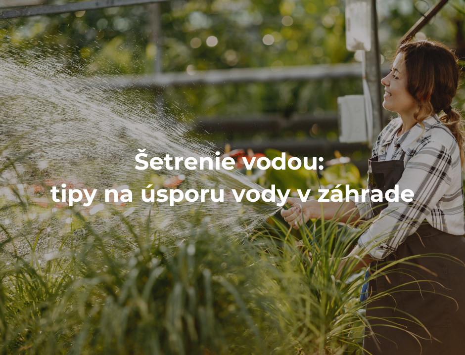 Šetrenie vodou: Tipy na úsporu vody v záhrade