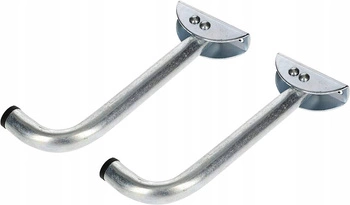 Skladací hák do garáže v suteréne 200 mm - 2 ks.