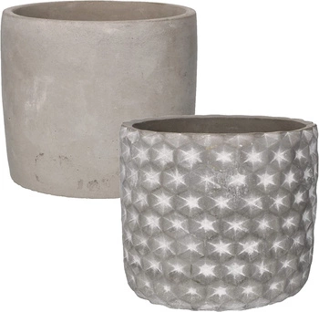Obal na betónový kvetináč 12 cm sada 2 ks.
