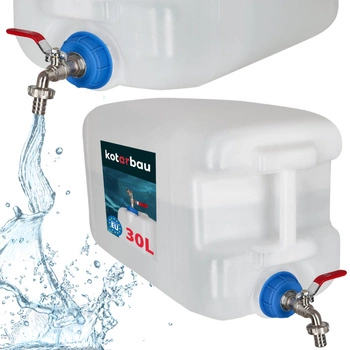 Kanistrová nádrž na vodu s kohútikom 30l