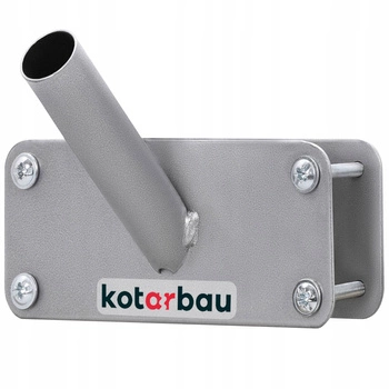 Držiak na vlajku balkónový 170 na zábradlie jednotný - Farba sivá