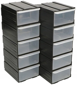 10 zásuvková skriňa organizéra pracovného stola s modulárnymi zásuvkami