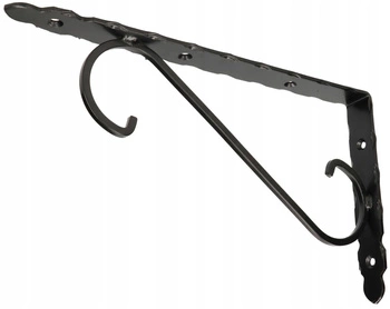 Držiak police 30x15 podperný uholník držiak retro kovaný