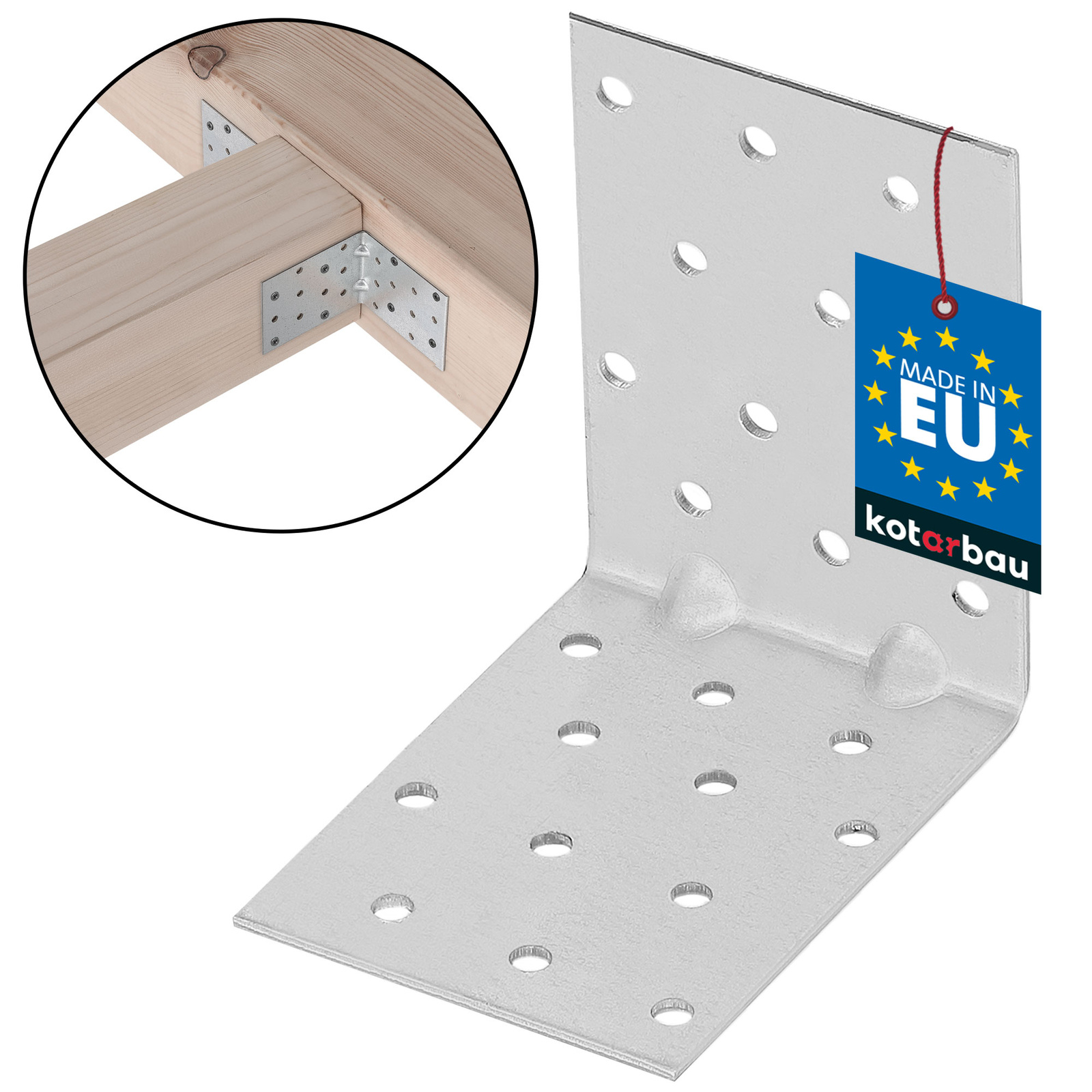 Uholník s prelisom 80x80x60