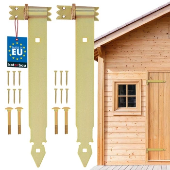 Záves na opasok ozdobný zlatý 400 mm sada 2 ks.