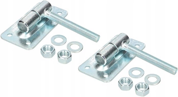 Nastaviteľný záves brány s guľou ø 30 m18 2 ks.