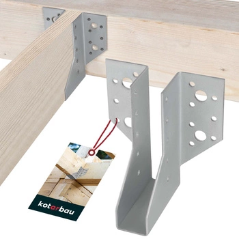 Vešiak na drevené trámy tesárske krokvové 25x117 mm