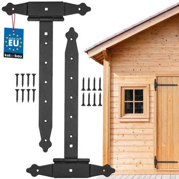 Altánok krížový záves okenice brány 350mm - 2 ks.