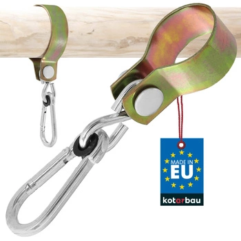 Montáž karabíny s háčikom 50 mm