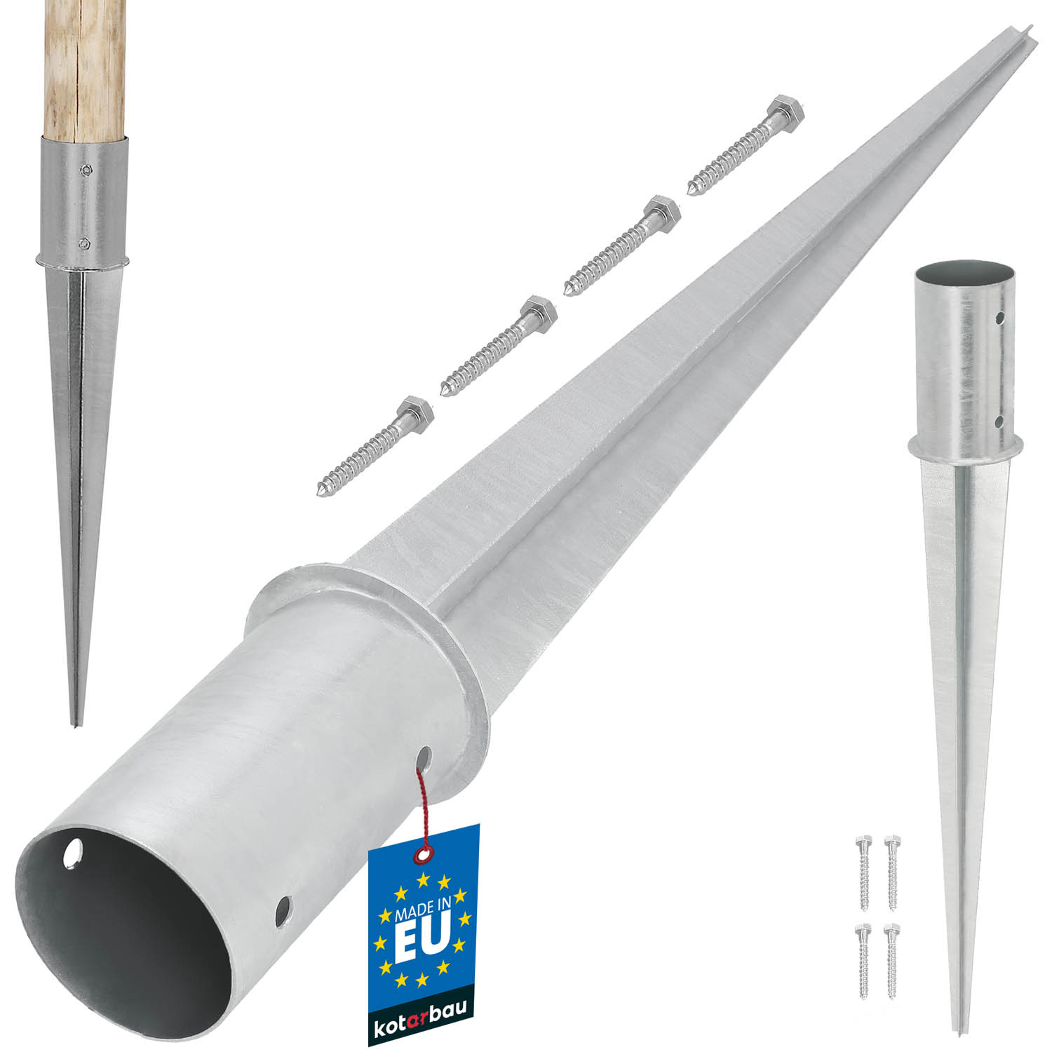 Zatĺkacia okrúhla základňa stĺpa fi 80 mm