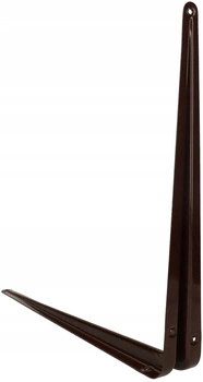 Podpera pre konzoly políc 45x40 hnedá