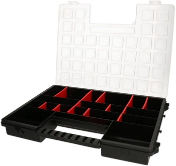 Ručný organizér 27 priehradiek na náradie - 38 cm