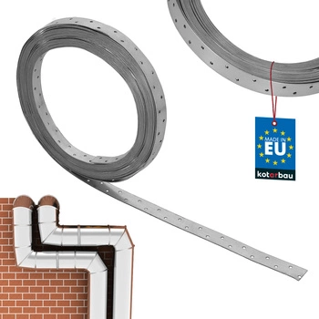 Montážna oceľová pozinkovaná perforovaná páska 25 x 1,5 mm 25 m