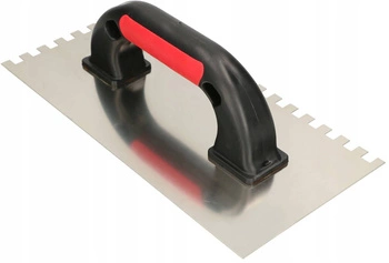 Nerezová stierka 270 mm ozubená 8 mm lepidlo