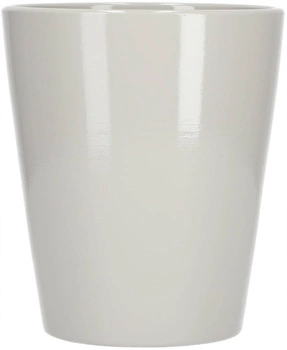 Keramický kvetináč 12 cm sivý