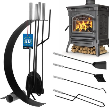 Súprava závesných doplnkov ku krbovým kachliam