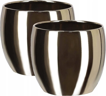 Kvetináč fi13 keramický obal na kvety - 2 ks