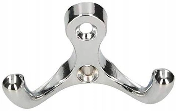 Nástenný vešiak na oblečenie pavúk chrómový nábytok