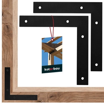 Okenný roh 150x150x24 mm sada 2 ks.