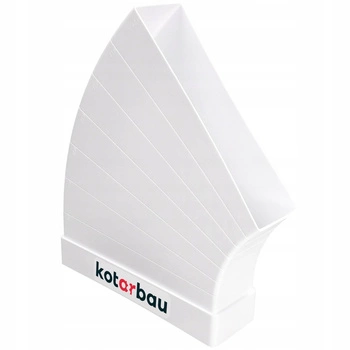 Horizontálne polygonálne koleno 204x60 mm