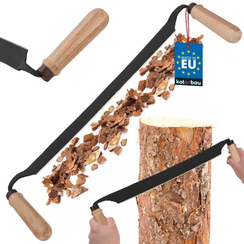 Kovaná sekera na hobľovanie kôry 53 cm