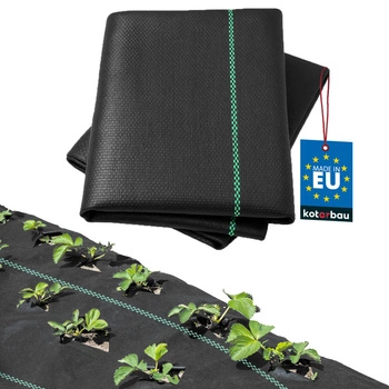 Agrotextília záhradná univerzálna proti burine čierna 70 g/m2 1,1x10 m