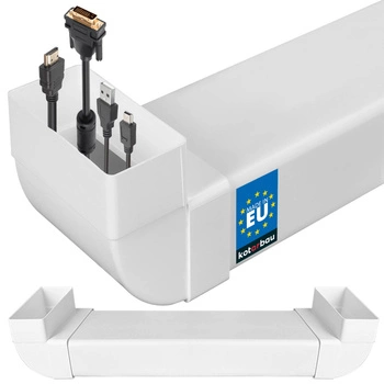 Káblový kanál pre tv na zapustenie 110x55 mm 50 cm