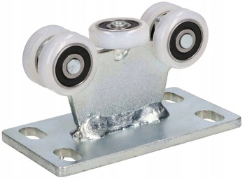 5 valčekových portálových vozíkov fi 25 pevných portálových valčekov