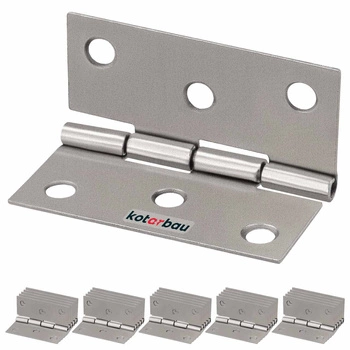 Krídlový záves nikel 45 sada 25 ks.