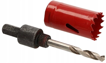 Bimetalová píla na diery 29 mm adaptér na frézovanie korunky