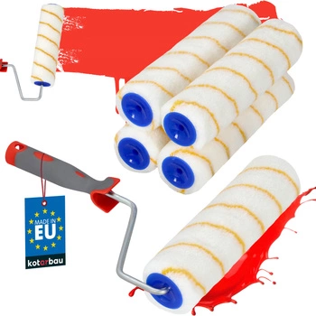 Maliarsky valček zlatá niť 250 s gumovou rukoväťou