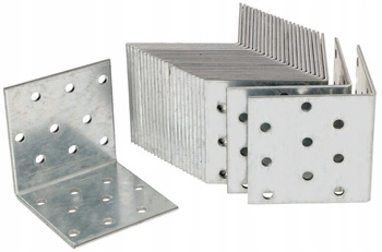 Uholník s prelisom 60x60x60 - 25 ks.