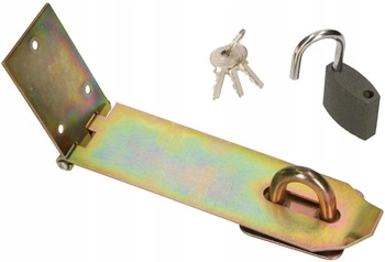 Pozinkované 170 uzamykanie visiacim zámkom