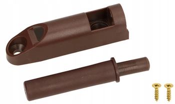 Tlmič s adaptérom pre tiché zatváranie skriniek - Farba hnedá