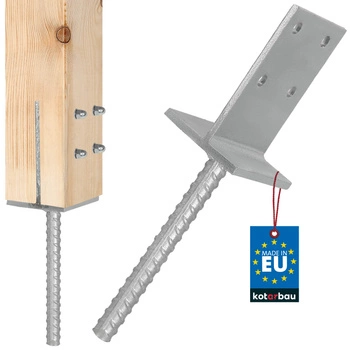 Tyčový podstavec pre betón 130x90 mm