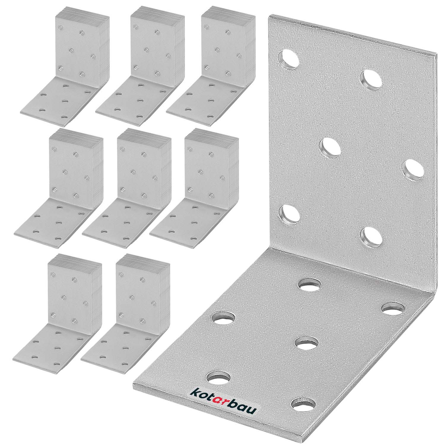 Uholník s prelisom 60x60x40 - 100 ks.