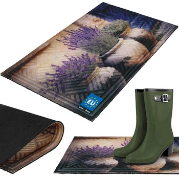 Rohožka 45x75 levanduľa dekoratívna k dverám