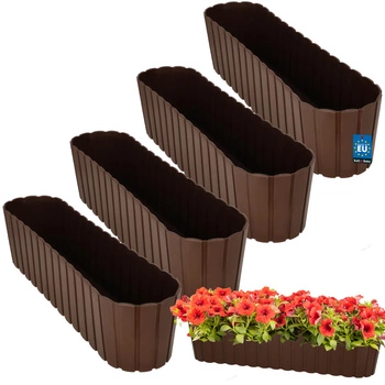 Skrzynia biely 600 MM Sada 4 ks..