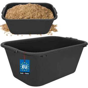 Stavebný zásobník 55 l miska na maltu kalfas