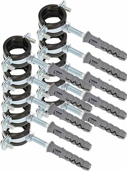 Gumové tesnenie 3/4" objímky na rúry - 10 ks.