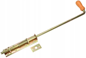 Závora pružinová garážová zámok 550 brána dvere - Farba zlatá