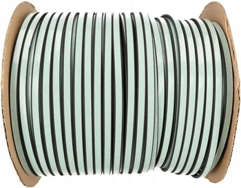 Samolepiace tesnenie pre okenné dvere čierne 8x2 mm x 1 m