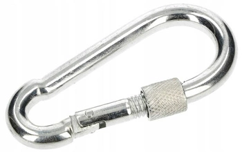 Karabína twist 80 háčik na lano