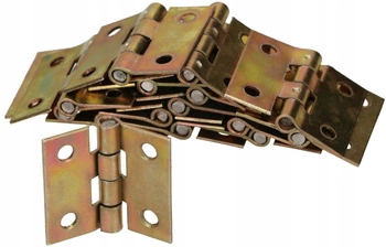 Nábytkové kovové opletené závesy 25x25 - 100 ks.