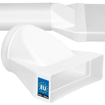 Kanálová prípojka 204x60 variabilný profil fi125mm