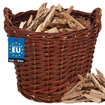 Kôš na skladovanie ovocia zeleniny dreva prútený 30 cm.