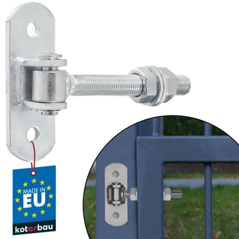 Závitový záves m16 pre bránu s krídlovými dverami