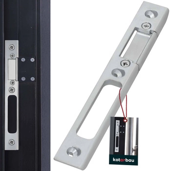 Liaty oceľový úderník dverí ľavý nastaviteľný